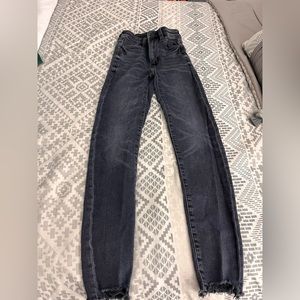 American Eagle dark grey wash jeans